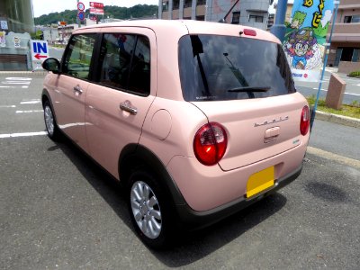 Suzuki ALTO Lapin X (HE33S) rear