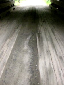 Swamp Meadow Bridge - roadway