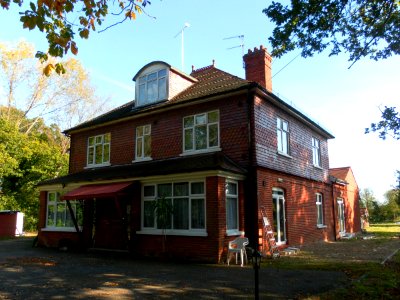 Swaminarayan Gatwick Manor Hindu Temple, Bonnetts Lane, Crawley (October 2011)