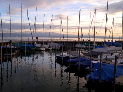 Sunset At The Harbor (120339627) photo