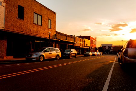 Sunset down W. Mississippi