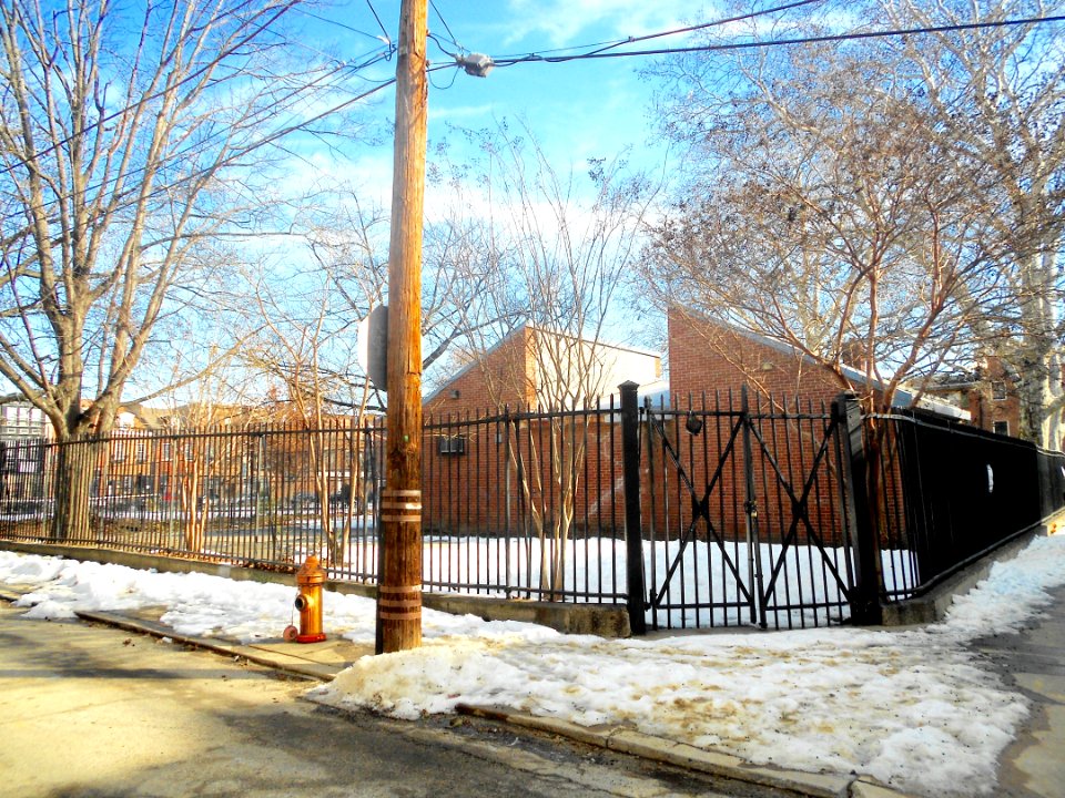 SW corner Bethel Burial Ground Philly