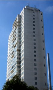Sussex Heights, off Cannon Place, Brighton (September 2015)