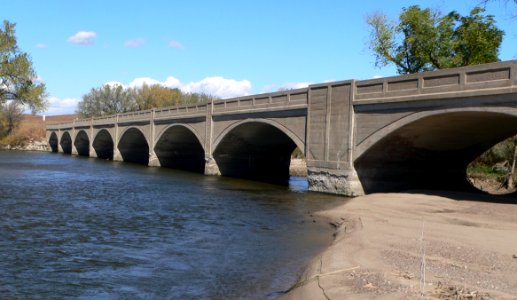 Sutherland State Aid Bridge N half from W