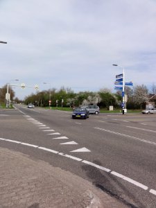 Susteren, Limburg, kruising rijkswegen