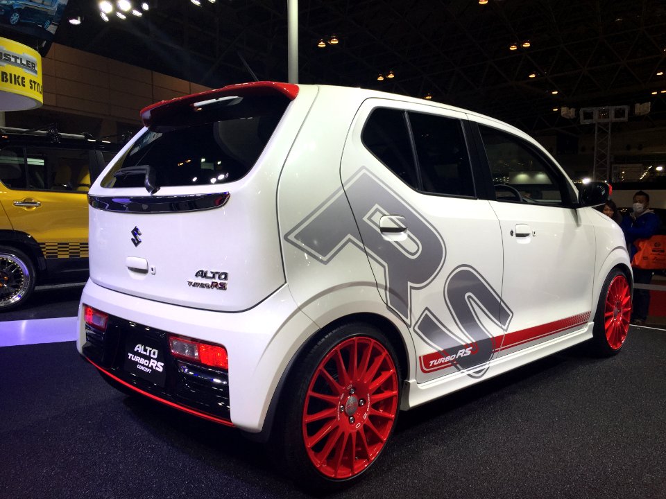 Suzuki Alto Turbo RS concept rear - Tokyo Auto Salon 2015
