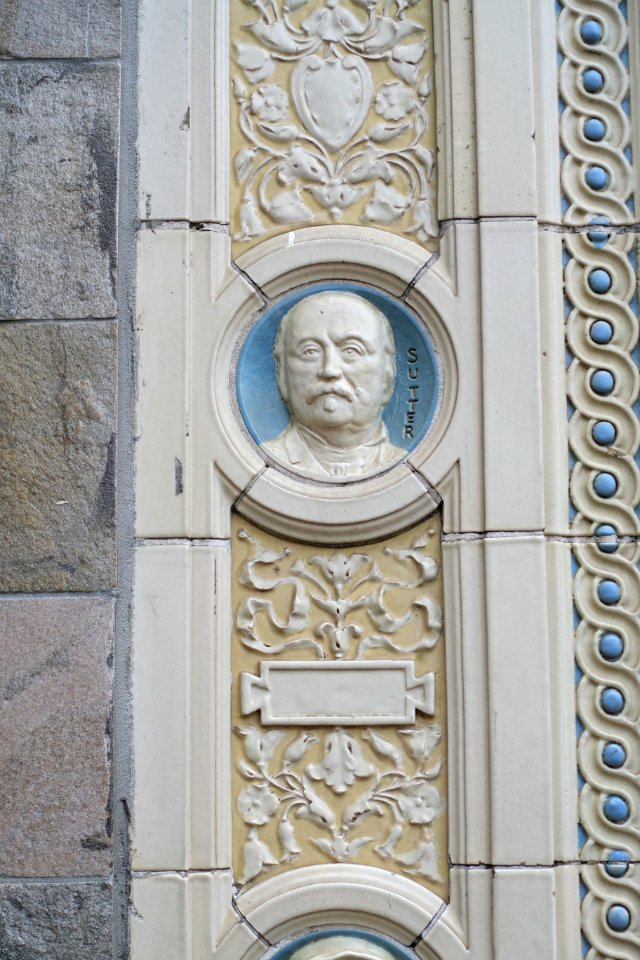 Sutter medallion - Native Sons Building - San Francisco, CA - DSC03968