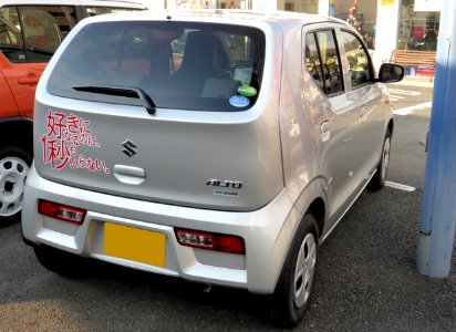 Suzuki ALTO S (HA36S) rear
