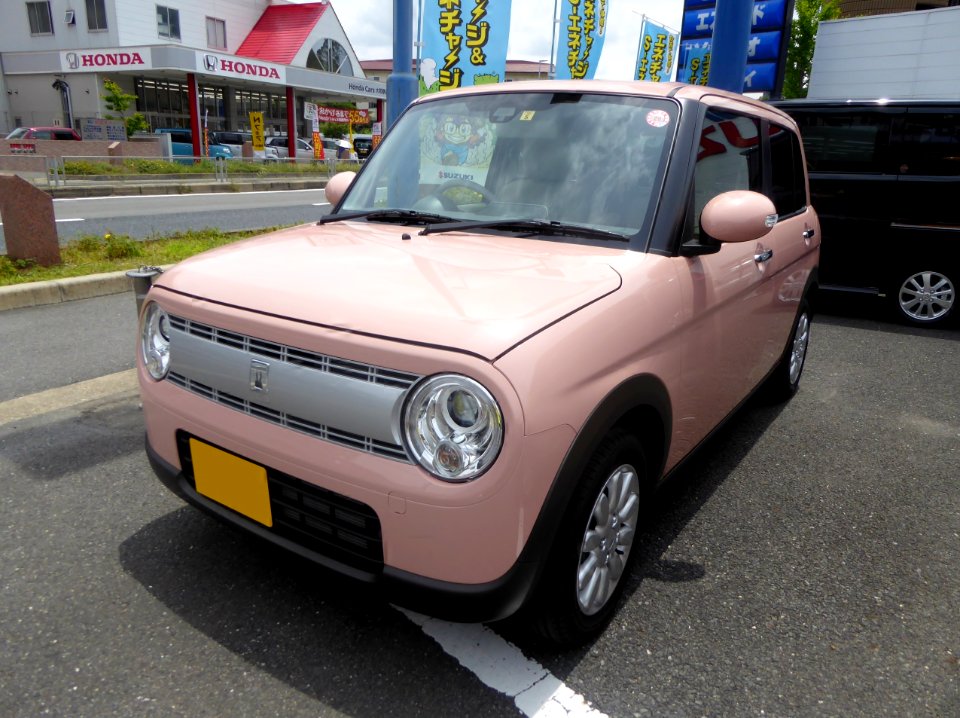 Suzuki ALTO Lapin X (HE33S) front