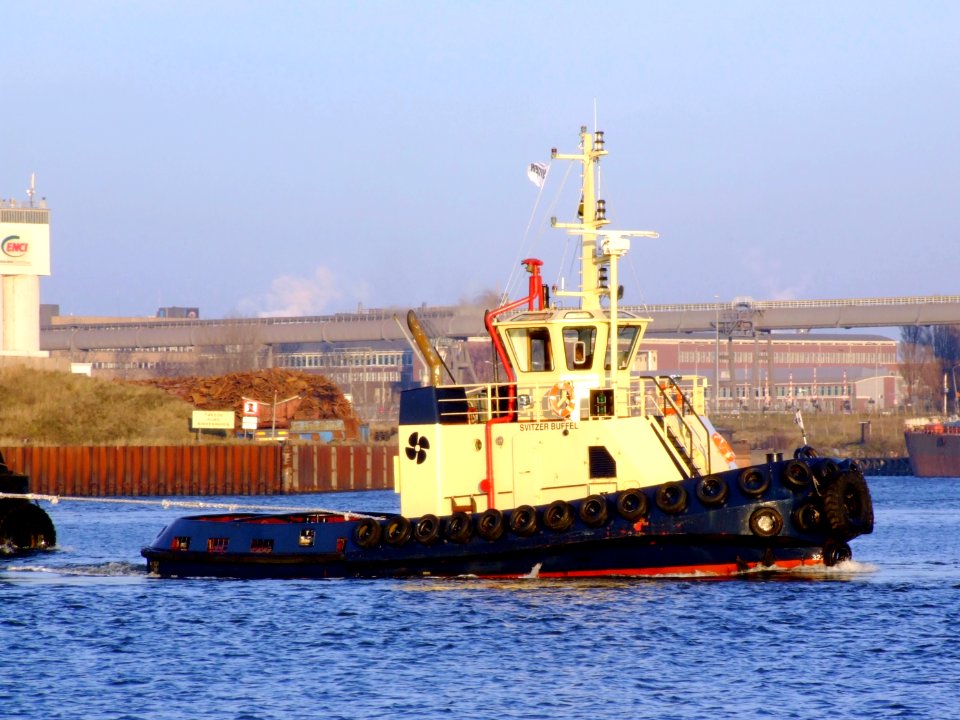 Svitzer Buffel ENI 02331571 pic2, Port of Amsterdam, 13Dec2008