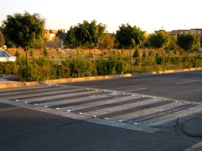 Sunset - Janbazan blv - lines - Nishapur 5