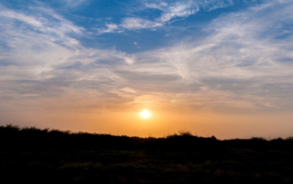 Sunset in Las Guevaras