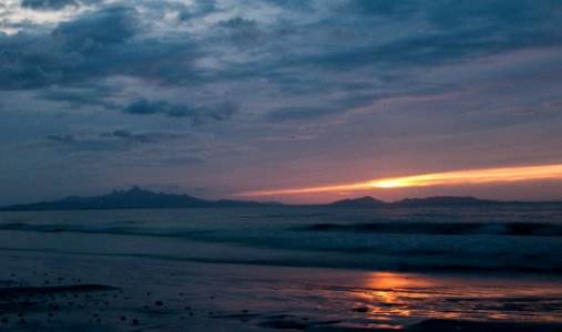 Sunset in La Guardia bay, Margarita Island 2