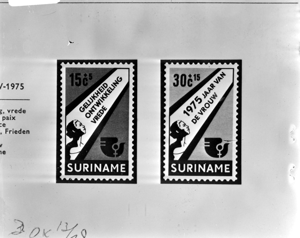Surinaamse postzegels jaar van de vrouw, Bestanddeelnr 927-9174