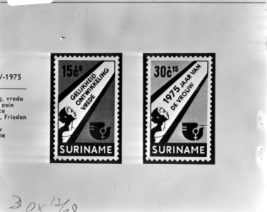 Surinaamse postzegels jaar van de vrouw, Bestanddeelnr 927-9174