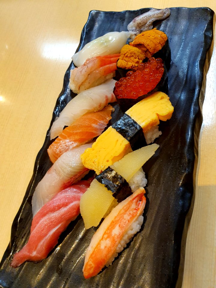 Sushi in Echigo Yuzawa