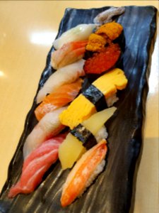 Sushi in Echigo Yuzawa