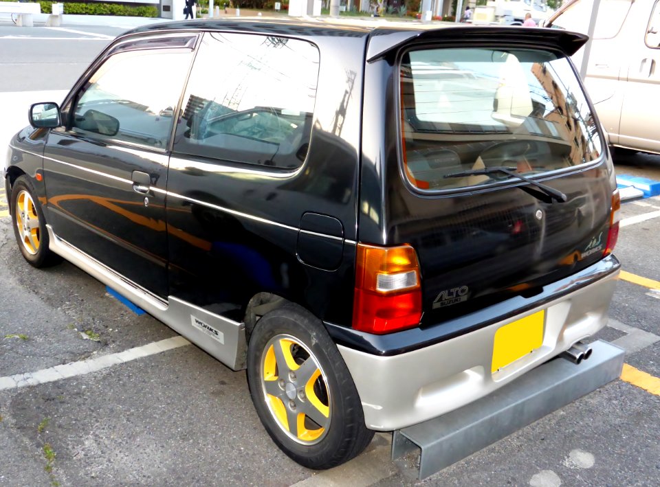 Suzuki ALTO Works Turbo ie-s (HA11S) rear