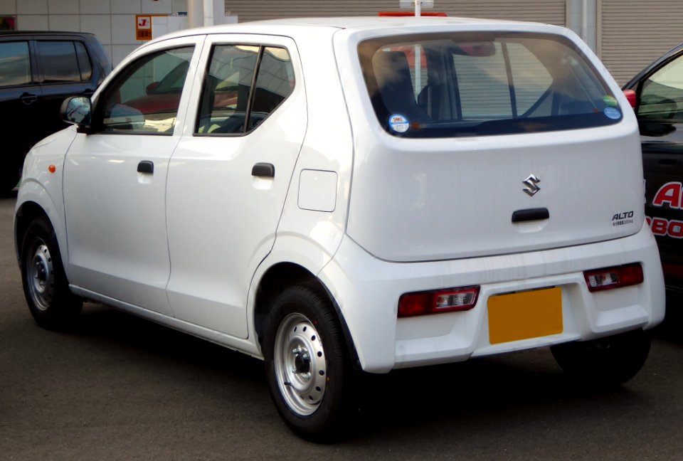 Suzuki ALTO VAN VP (HA36S) rear (cropped)