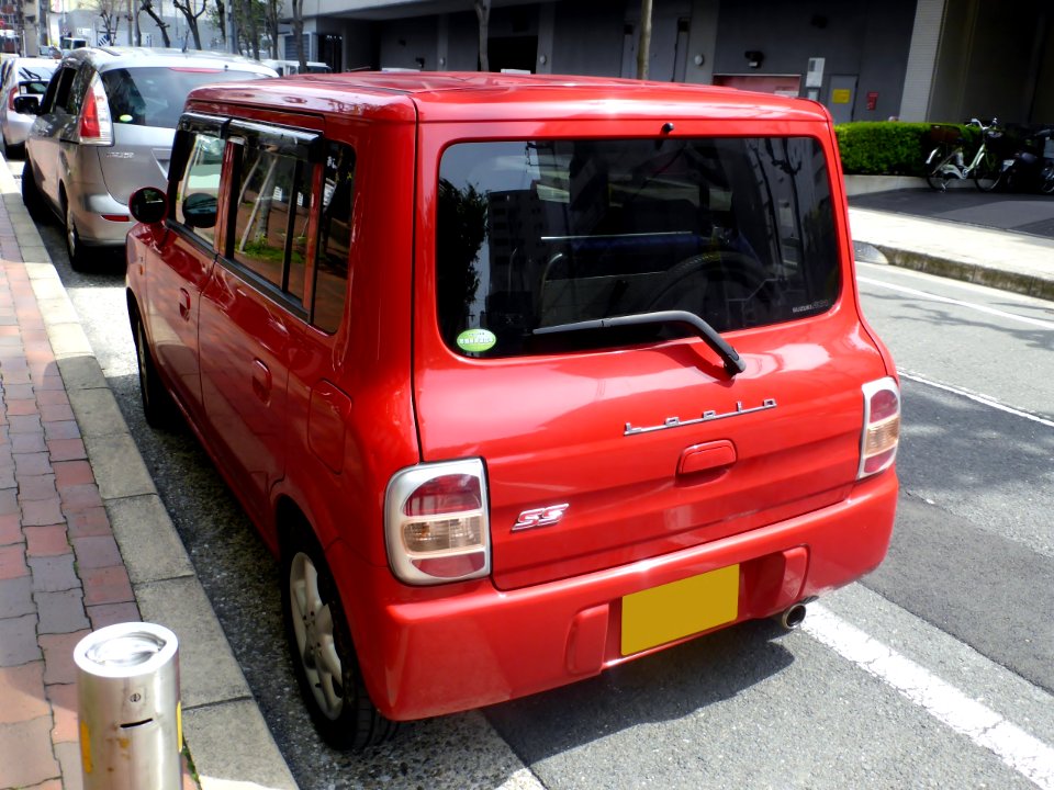 Suzuki ALTO Lapin SS (HE21S) rear