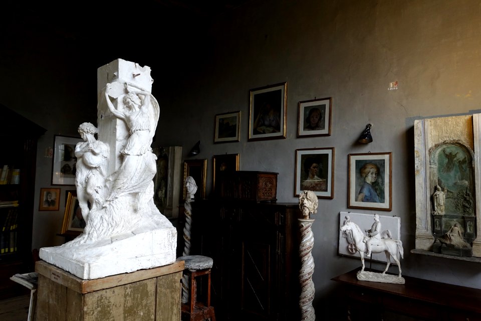 Studio - Museo Pietro Canonica - Villa Borghese - Rome, Italy - DSC05052