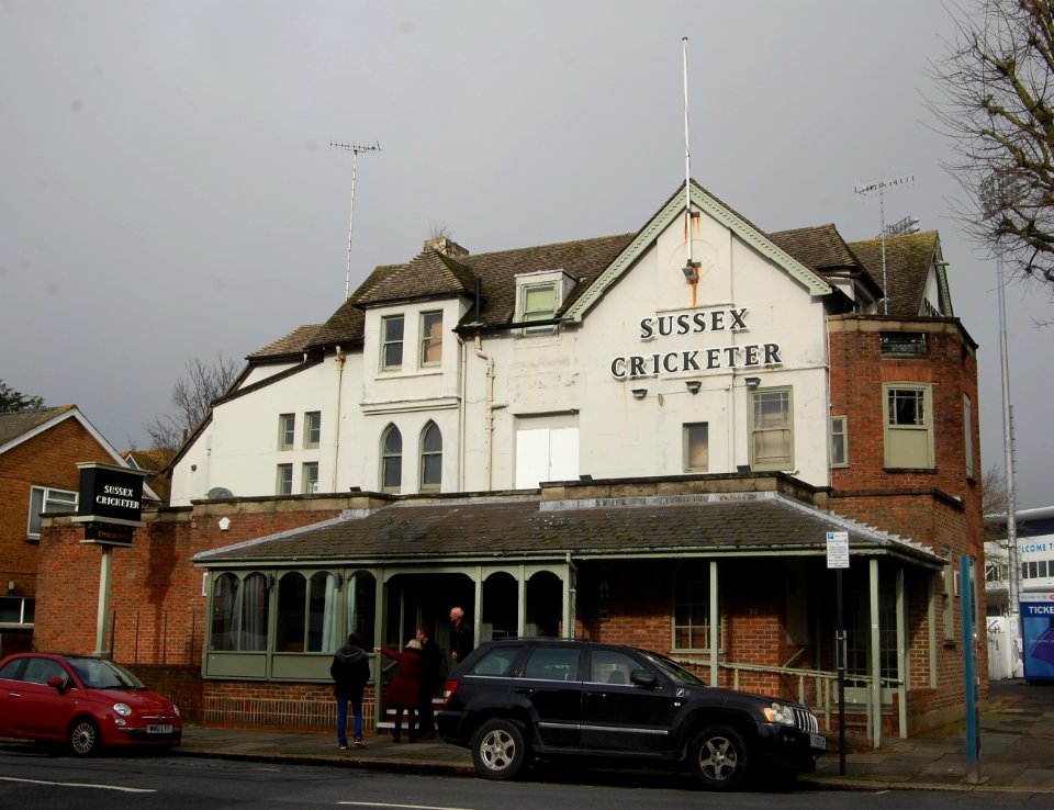 Sussex Cricketer pub, Eaton Road, Hove (2 February 2020, after closure) (2)