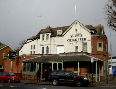 Sussex Cricketer pub, Eaton Road, Hove (2 February 2020, after closure) (2)