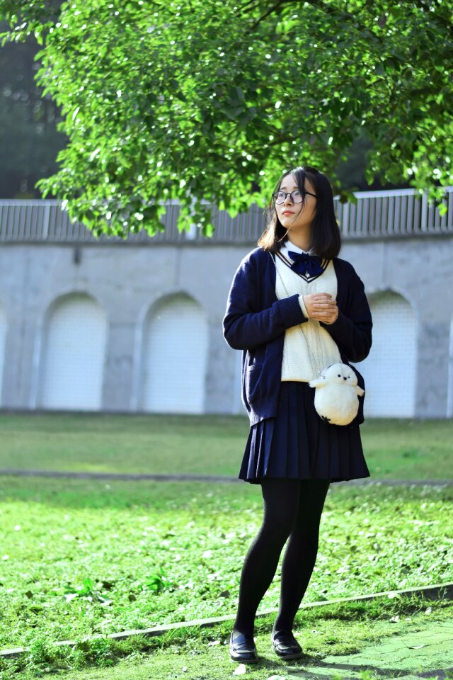 Girls campus cute
