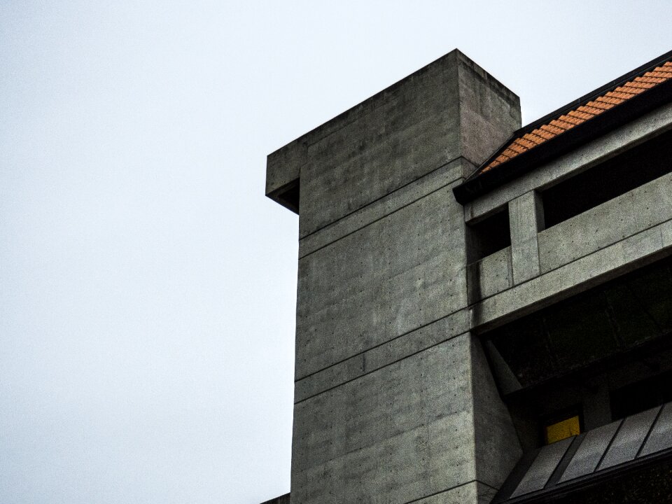 Concrete industrial old