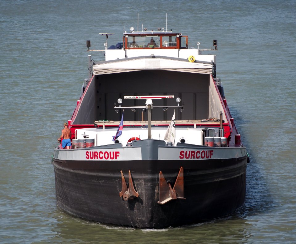 Surcouf, ENI 02319269 on the Rhine river near the locks of Marckolsheim, photo 3