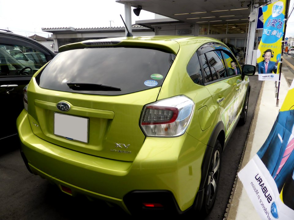 Subaru XV HYBRID (GPE) rear