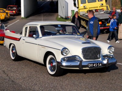 Studebaker Hawk V8 dutch licence registration DH-45-54 pic03