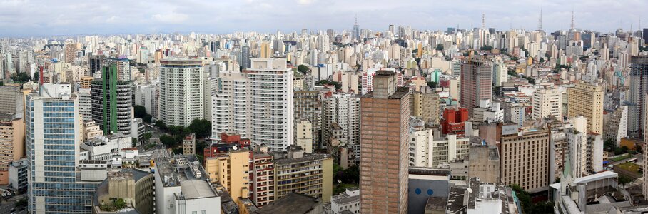 Aerial brazil urban photo