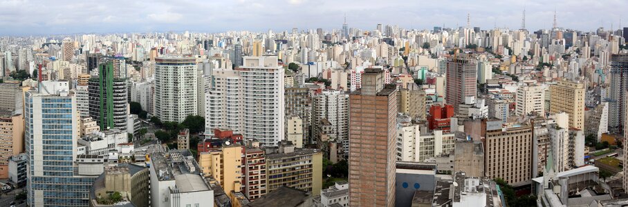 Aerial brazil urban