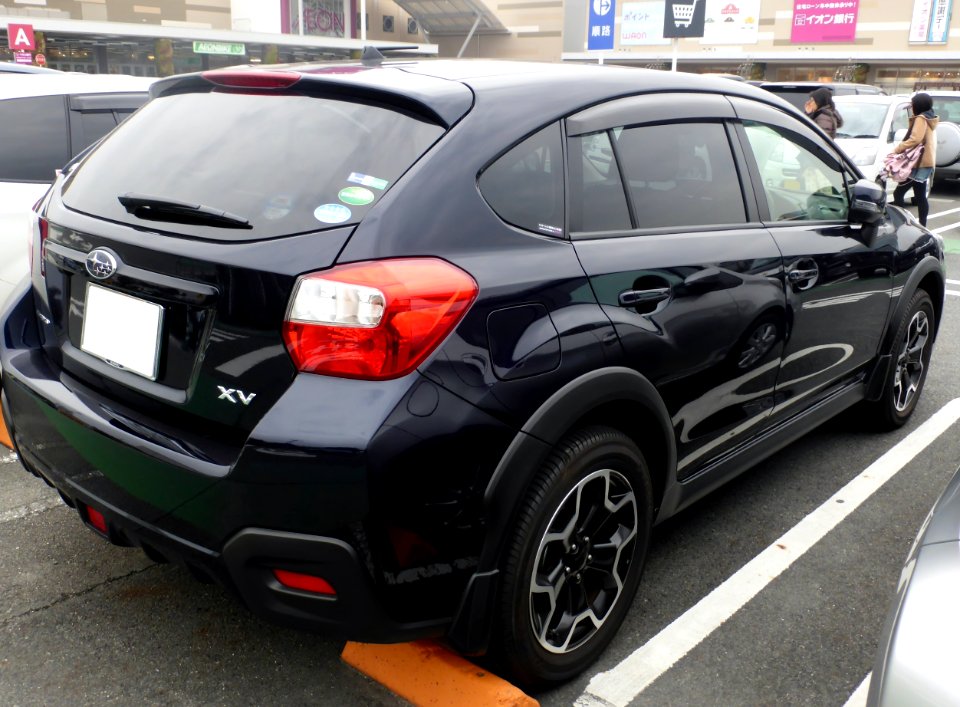 Subaru XV 2.0i-L EyeSight (GP) rear