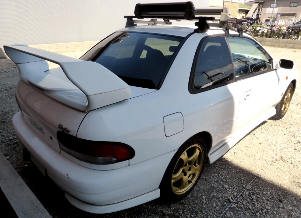 Subaru IMPREZA WRX Type R STi Version (GC8) rear