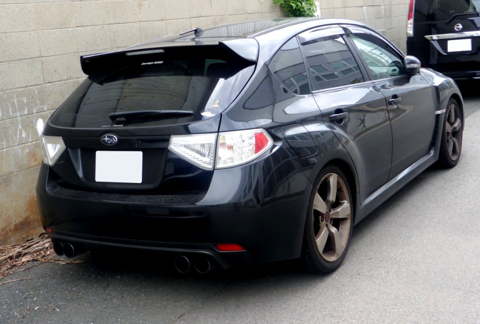 Subaru IMPREZA WRX STI (GRB) rear