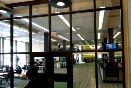 Student area for study at the University of Rochester
