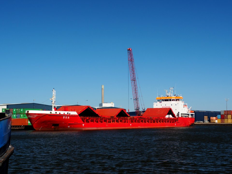 Sua (ship, 2009) IMO 9436276, Port of Amsterdam