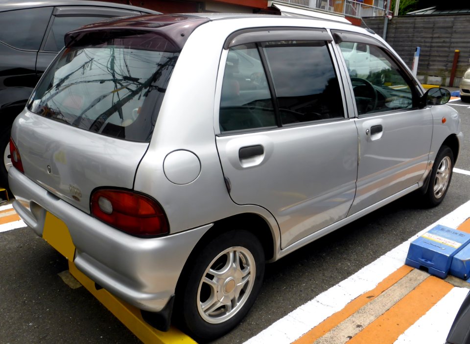 Subaru VIVIO GX (KK4) rear