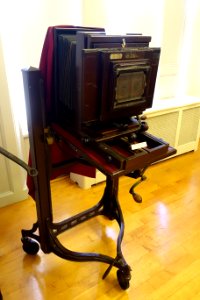 Studio camera, Reversible Adaptor Back, Folmer Graflex Corp., Rochester NY, c. 1925 - Old Colony History Museum - Taunton, Massachusetts - DSC03895
