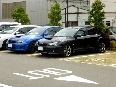 Subaru WRX STI 4door (GVB) Spec C 18 inch tire model & normal