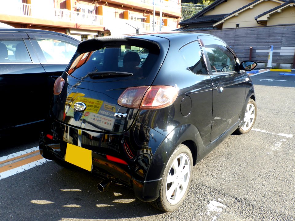 Subaru R1 (RJ1) rear