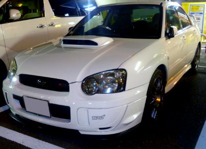 Subaru IMPREZA S203 (GDBE) at night front