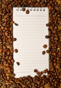 Espresso coffee cup book photo