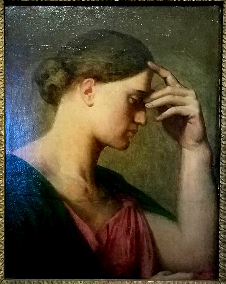 Study for the Odyssey, by Jean-Auguste-Dominique Ingres, 1826-1827, 1866, oil on canvas, mounted on panel - Hyde Collection - Glens Falls, NY - 20180224 115932