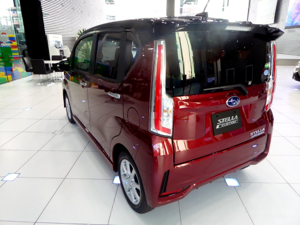 Subaru STELLA CUSTOM RS Smart Assist (DBA-LA160F) rear