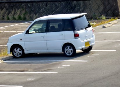 Subaru PLEO (1st generation) rear