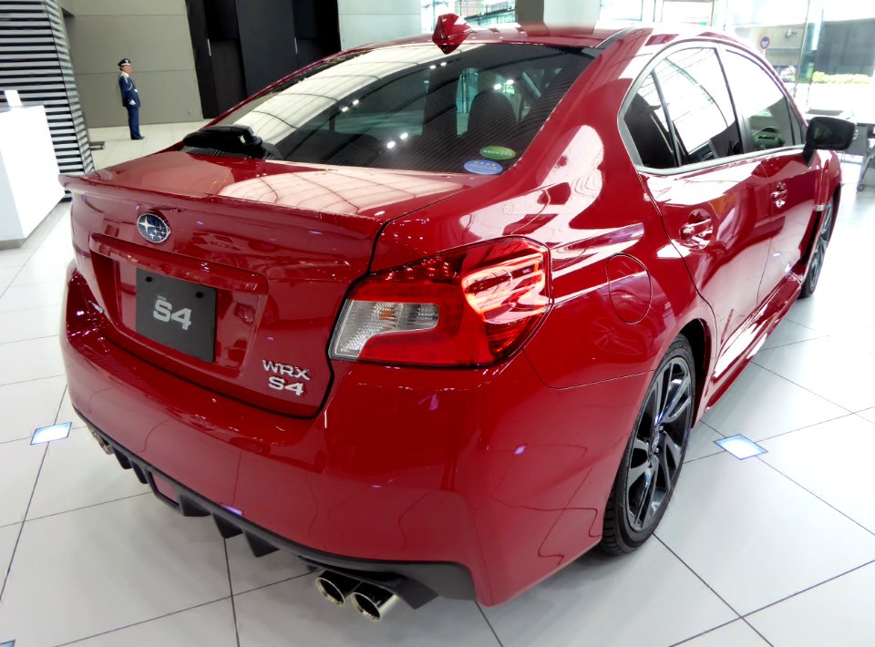 Subaru WRX S4 2.0GT EyeSight (DBA-VAG) rear