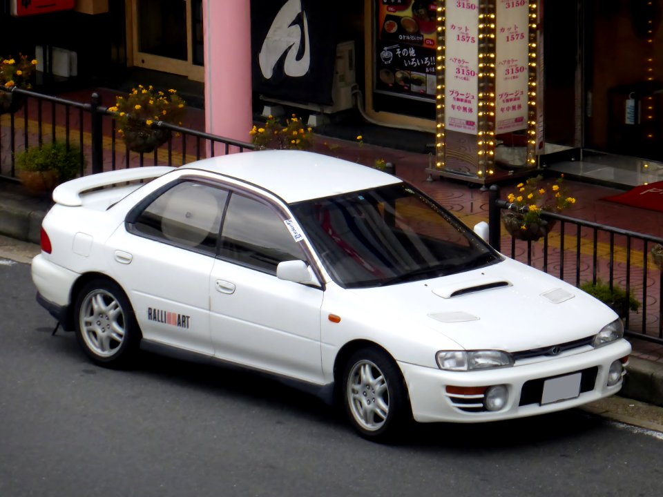 Subaru Impreza WRX (GC) front